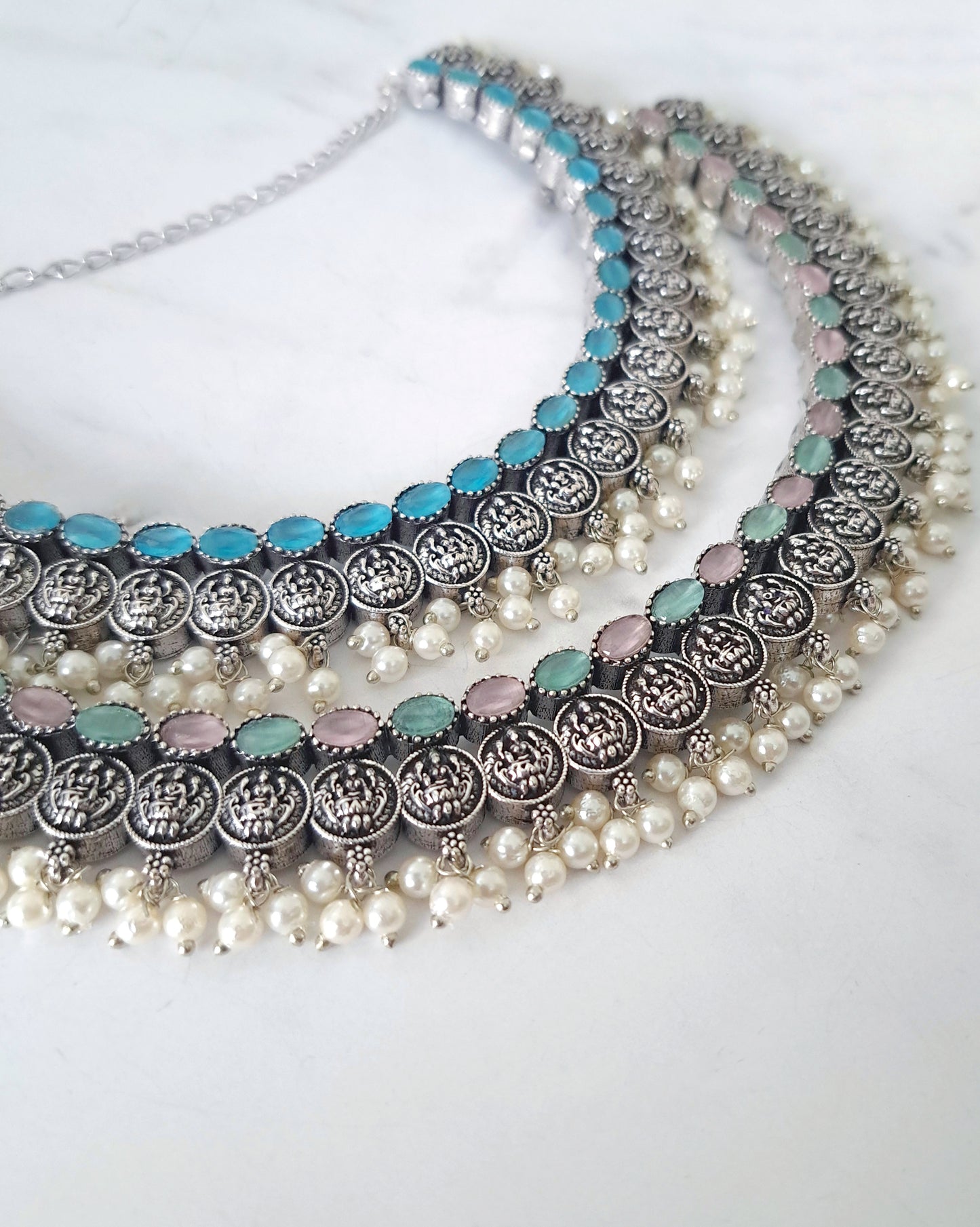 Vaidehi Necklace with Earrings