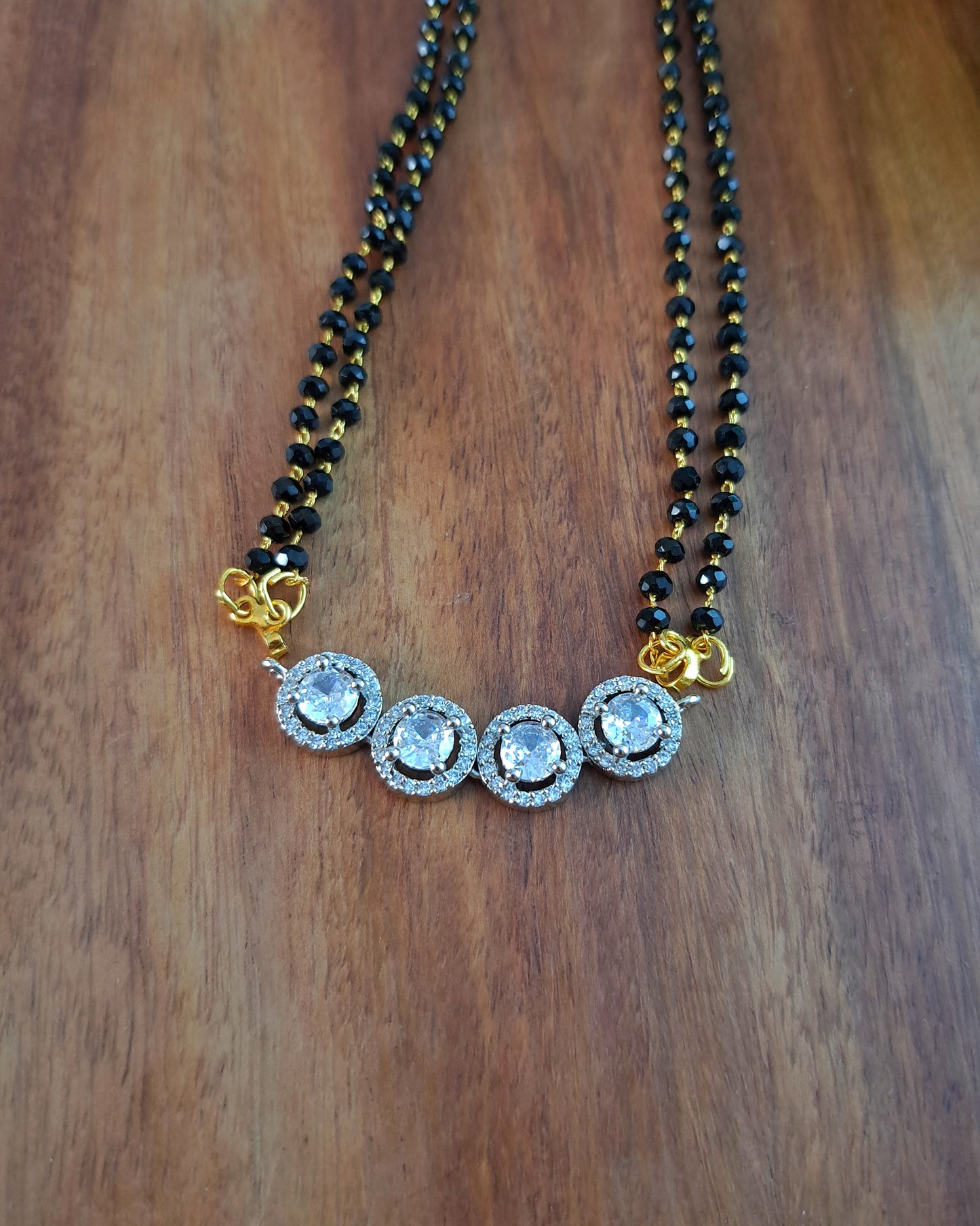 Shruti Zirconia Crystal Mangalsutra