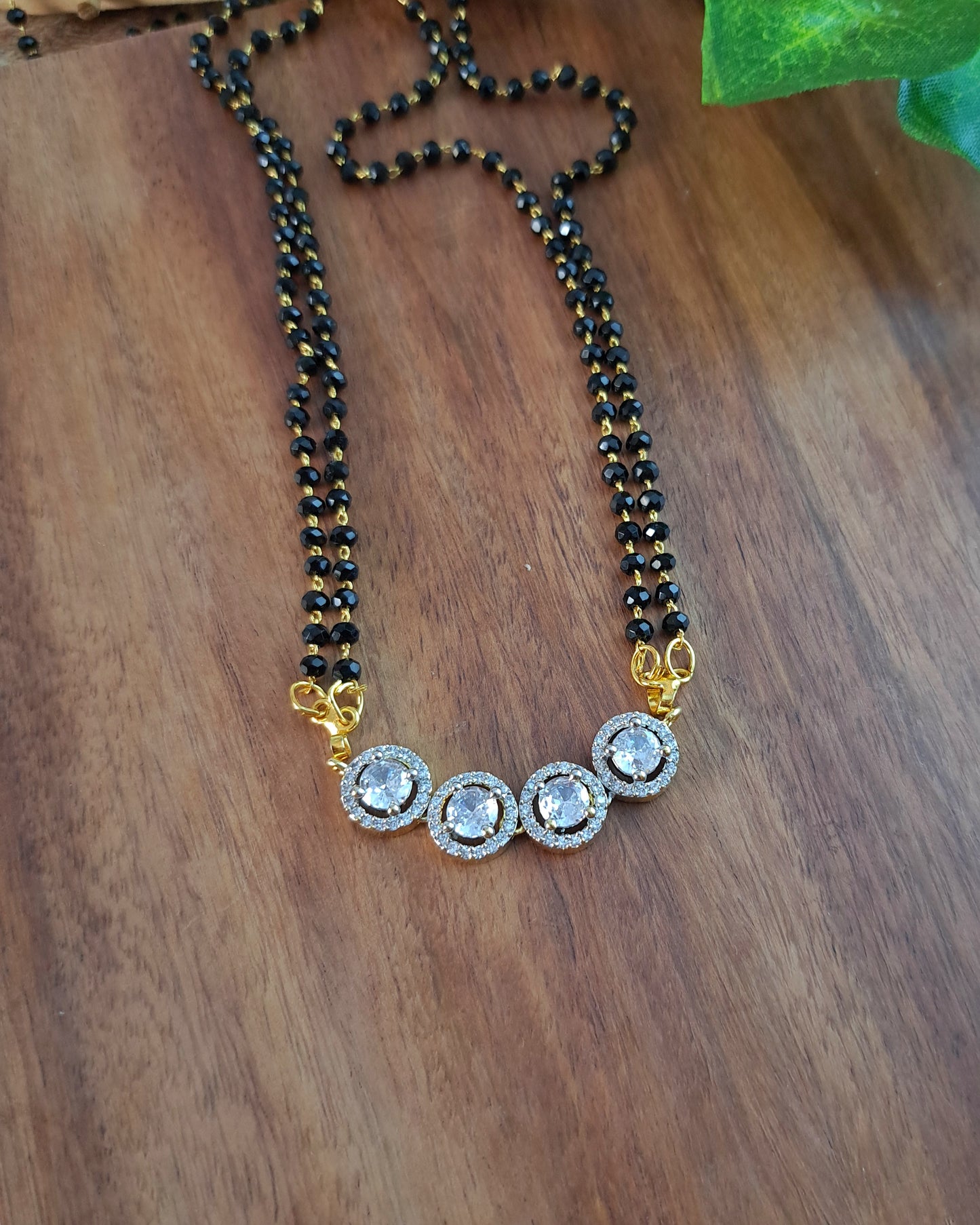 Shruti Zirconia Crystal Mangalsutra