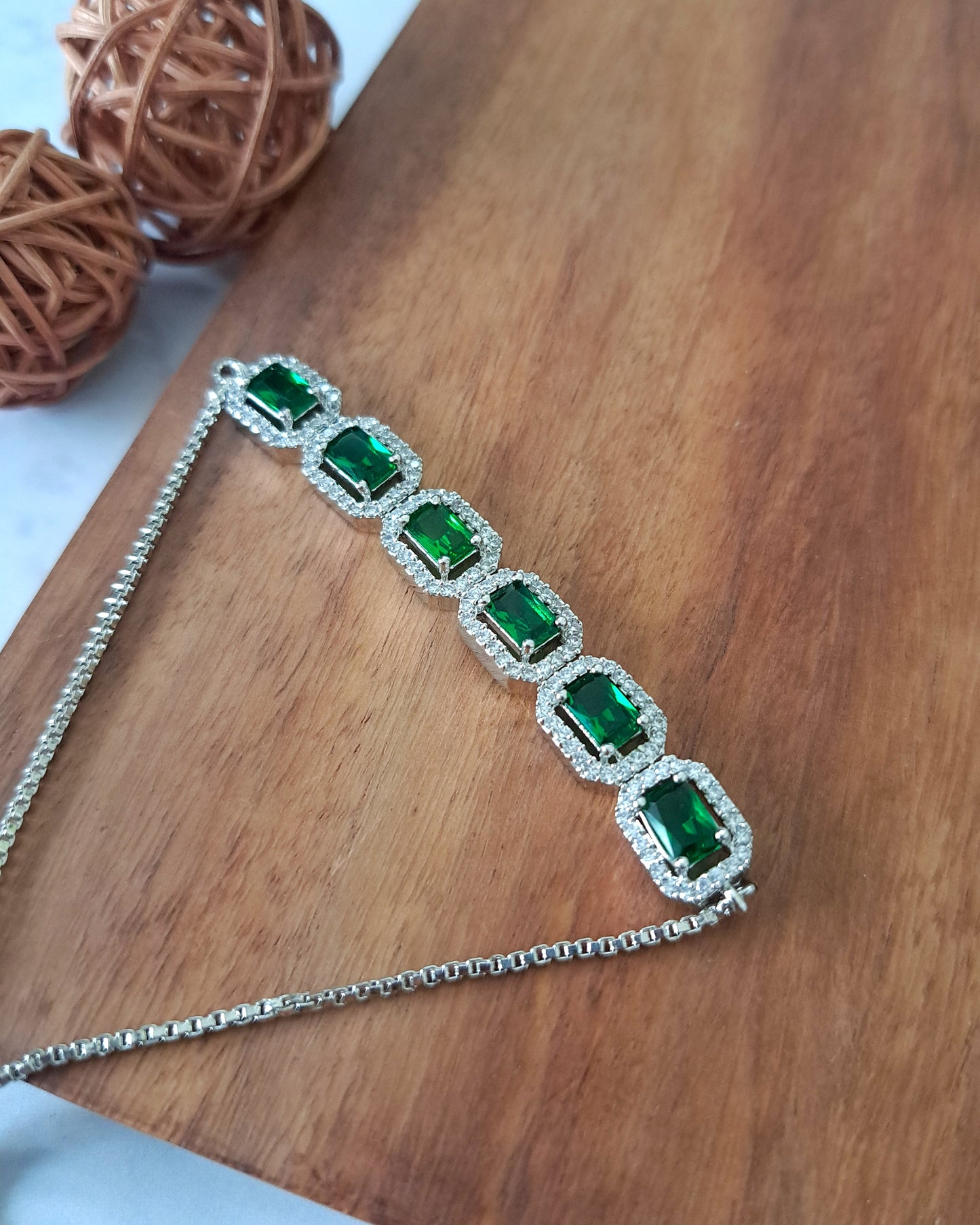 Selena Zirconia Crystal Bracelet