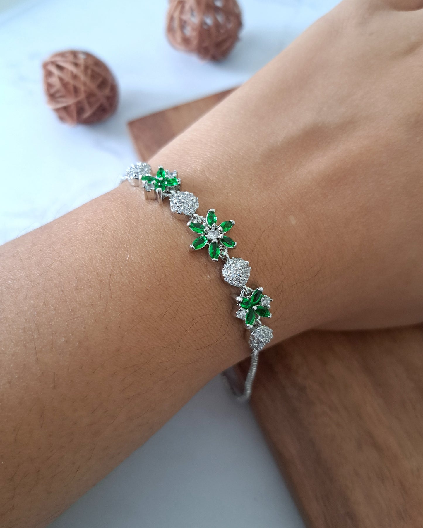 Sophia Zirconia Crystals Bracelet