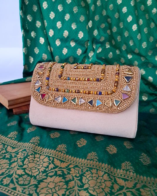 Aditi Gemstone Purse with Sling