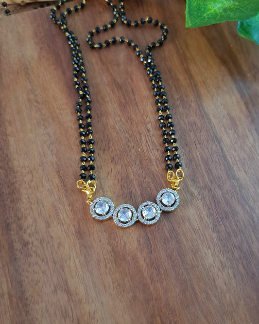 Shruti Zirconia Crystal Mangalsutra