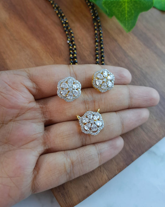 Juhi Zirconia Crystal Mangalsutra