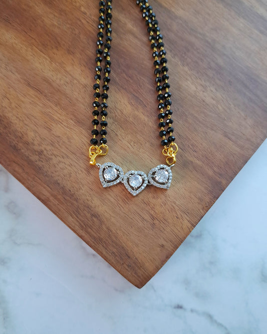Shreya Mangalsutra Zirconia Crystals