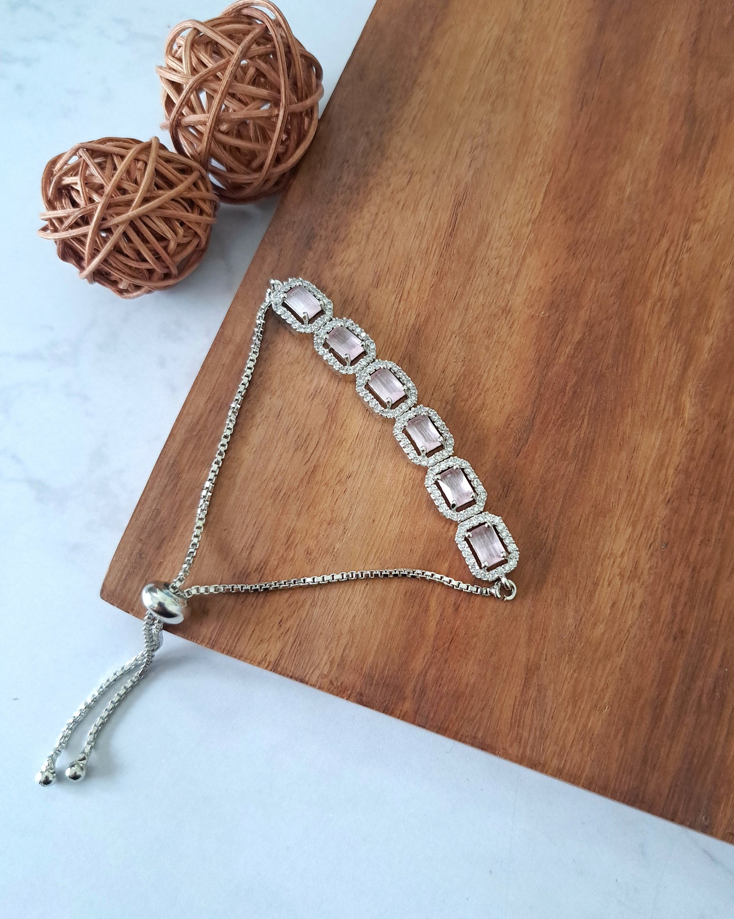 Selena Zirconia Crystal Bracelet